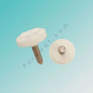 پایه دنده ریز سفید 10